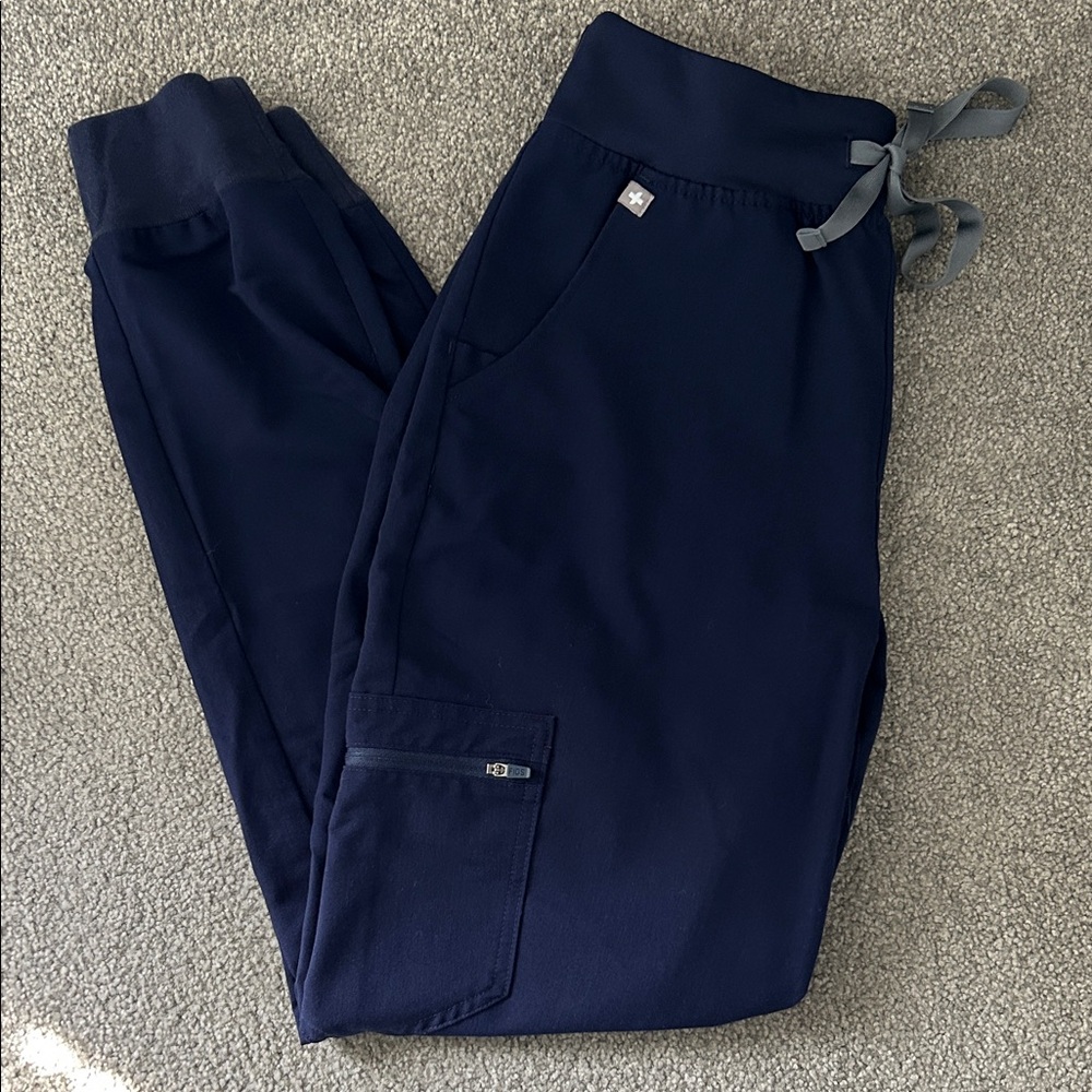 High waisted Zamora jogger scrub pants